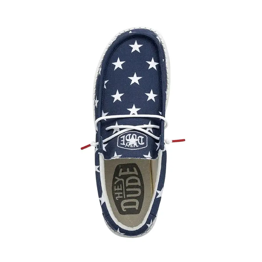 'Hey Dude' Men's Wally Patriotic - American Flag