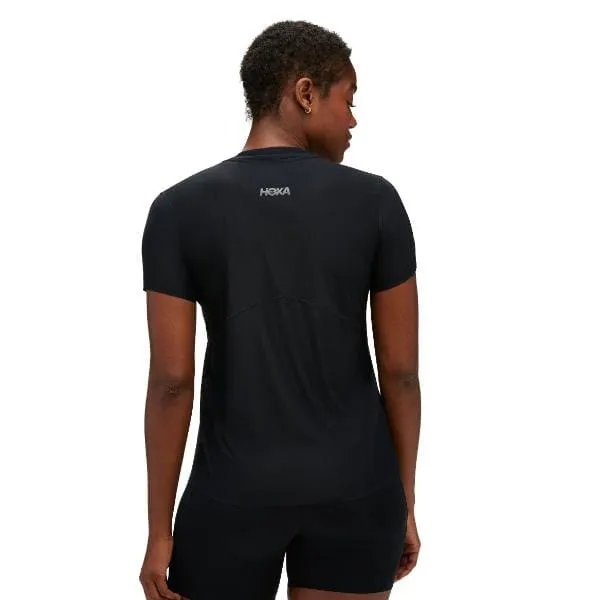     Hoka 1151084/BLK AIROLITE RUN SHORT SLEEVE