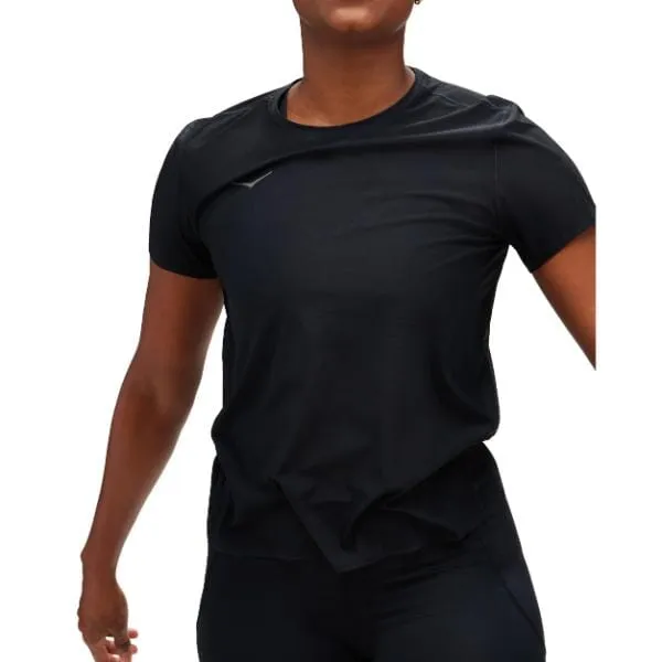     Hoka 1151084/BLK AIROLITE RUN SHORT SLEEVE