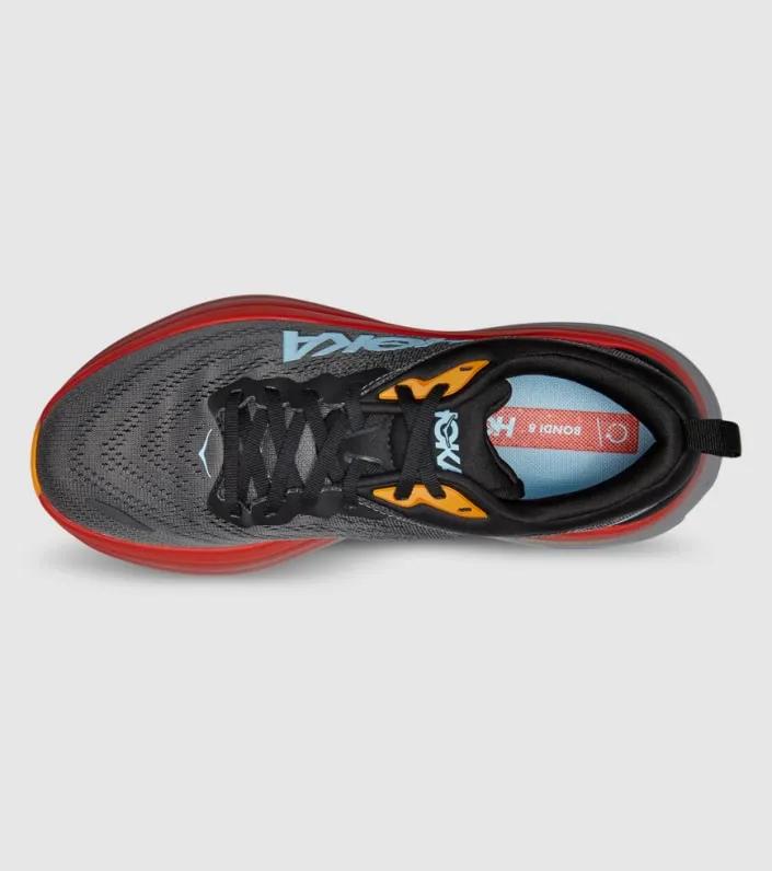 hoka bondi 8 (2e wide) mens