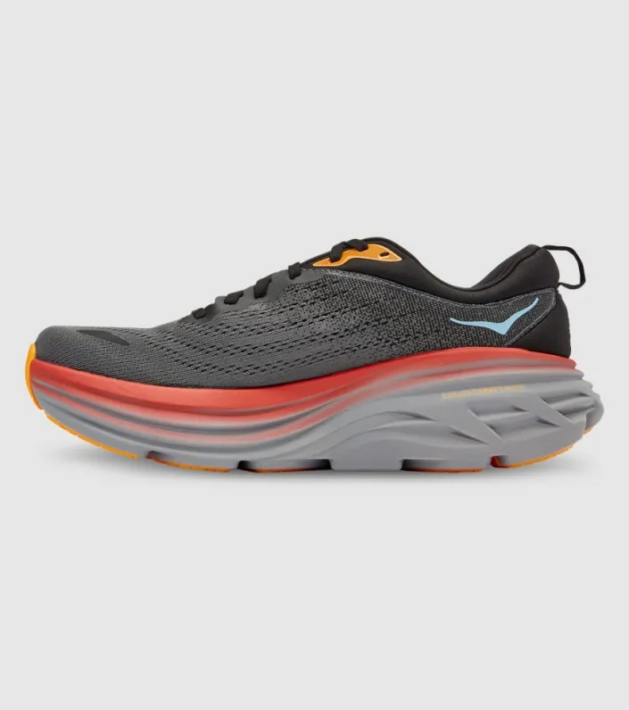 hoka bondi 8 (2e wide) mens