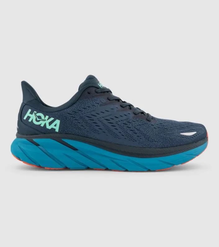 hoka clifton 8 (2e wide) mens