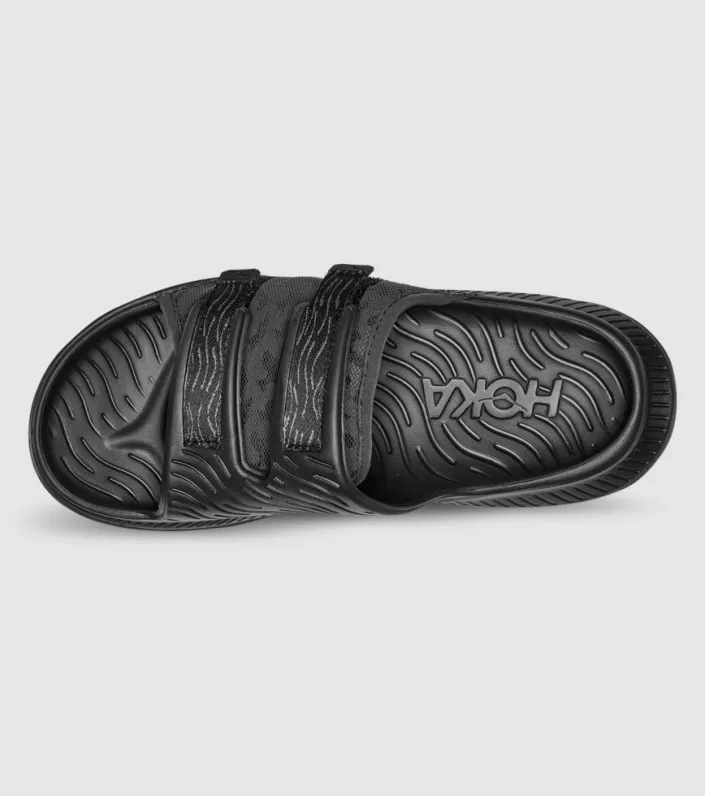 hoka ora luxe mens slide