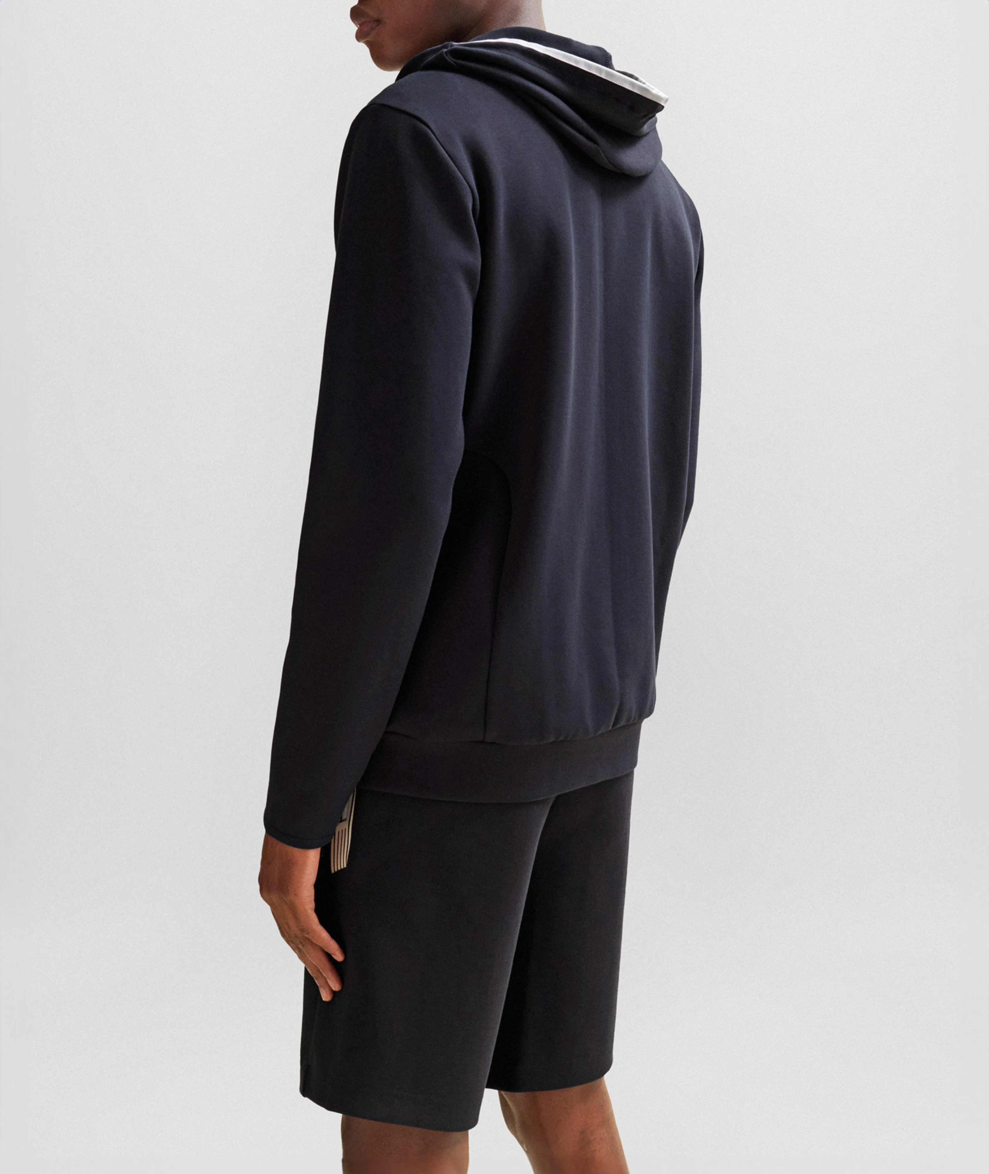 Hugo Boss  |Street Style Long Sleeves Cotton Hoodies