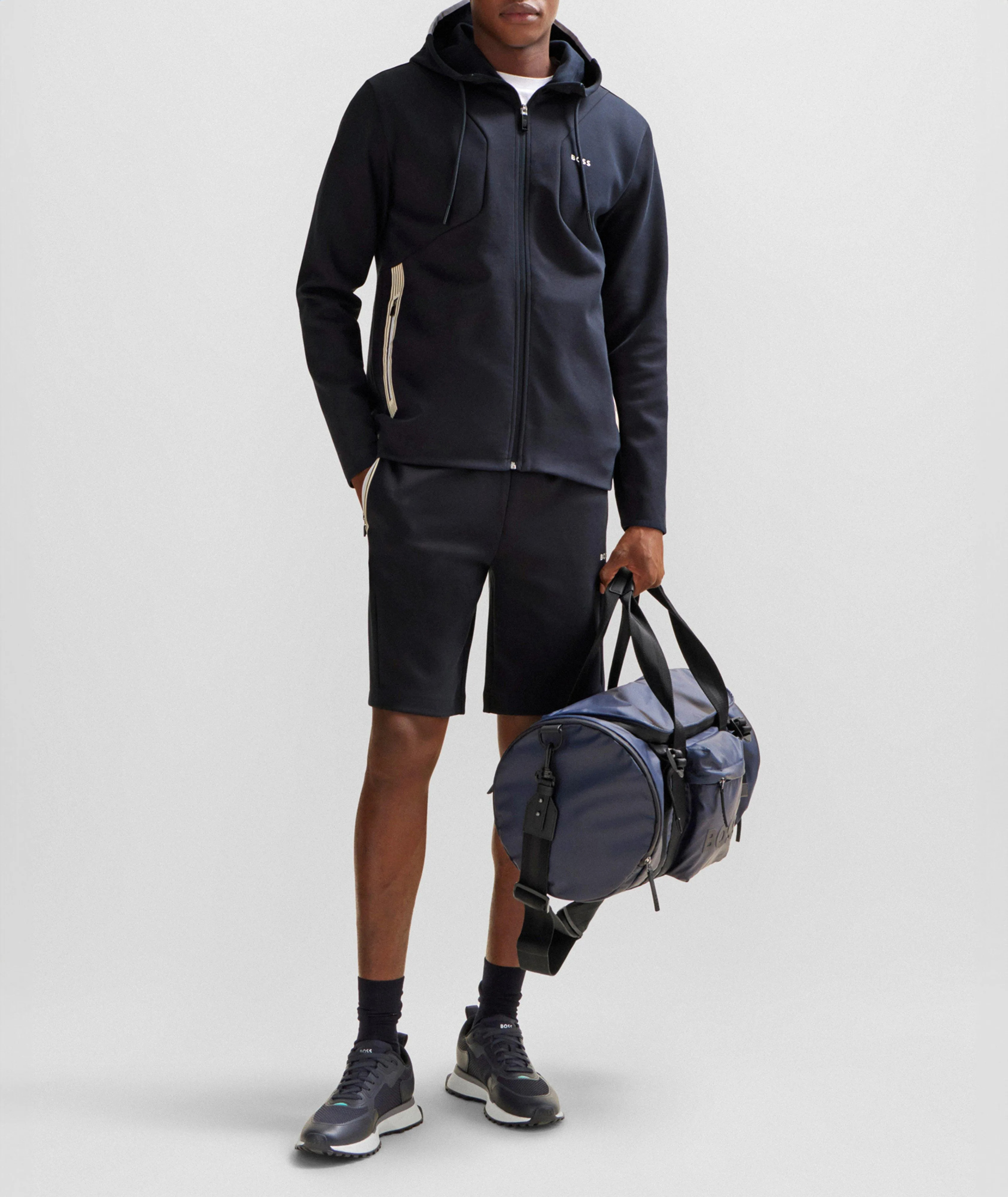 Hugo Boss  |Street Style Long Sleeves Cotton Hoodies