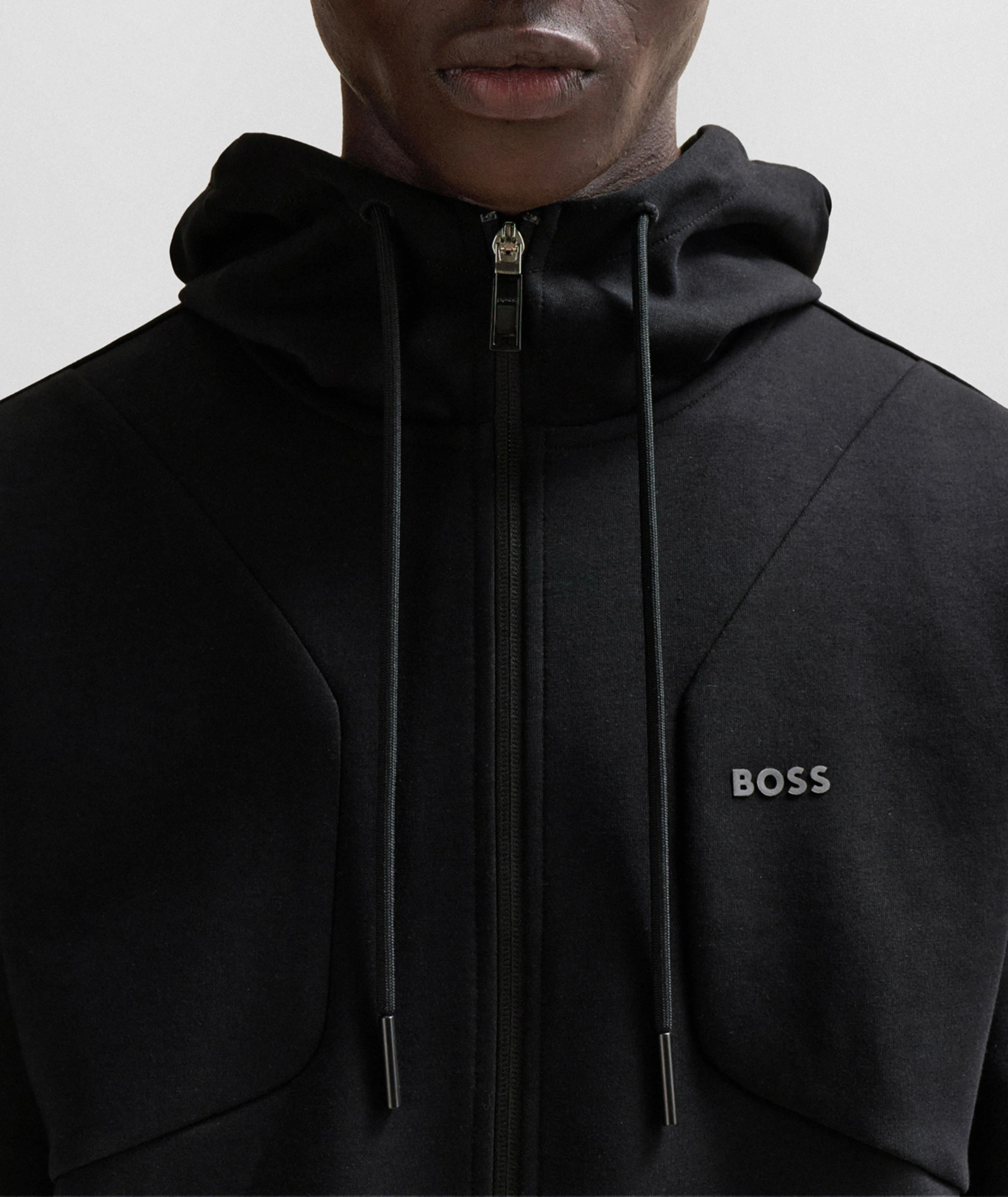 Hugo Boss  |Street Style Long Sleeves Cotton Hoodies