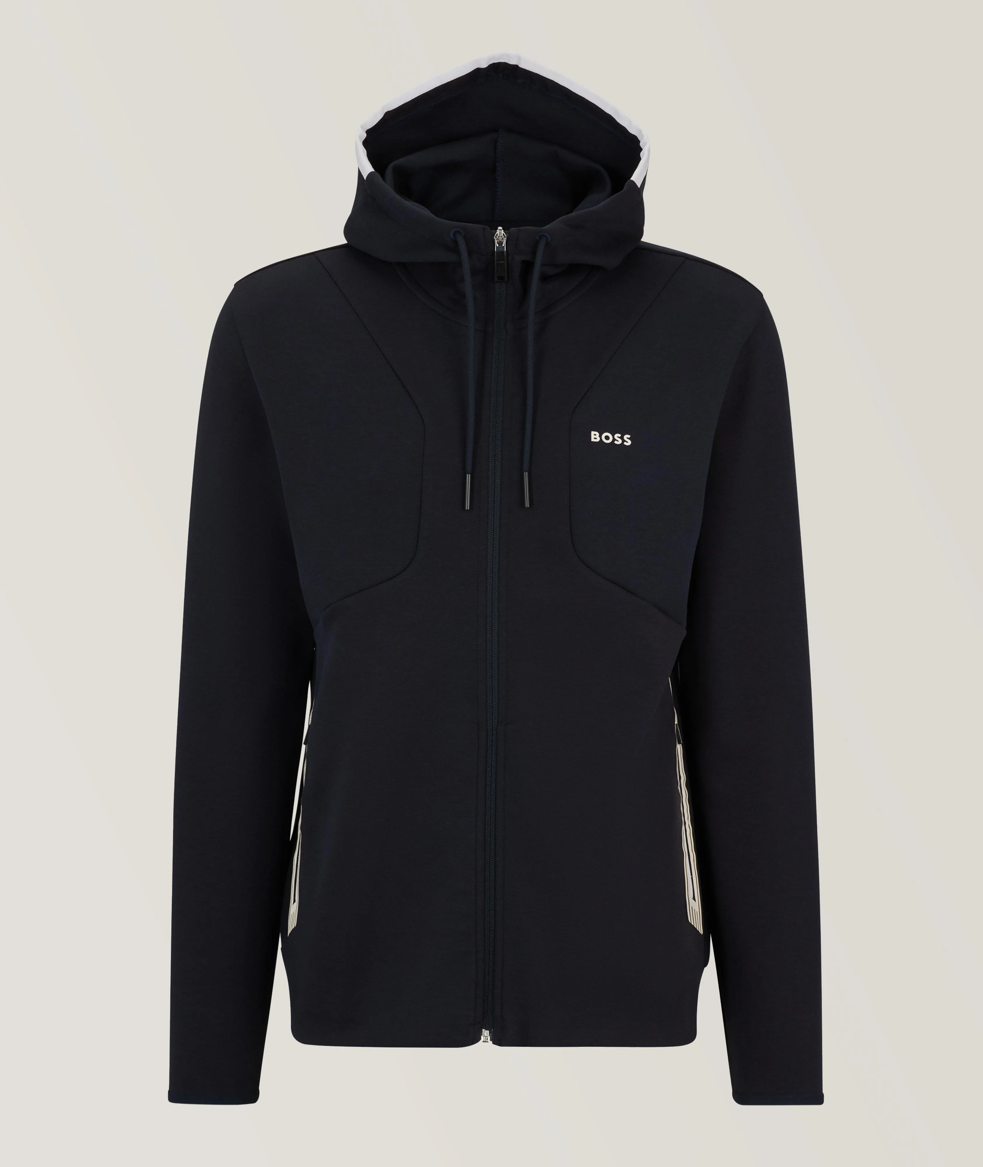 Hugo Boss  |Street Style Long Sleeves Cotton Hoodies