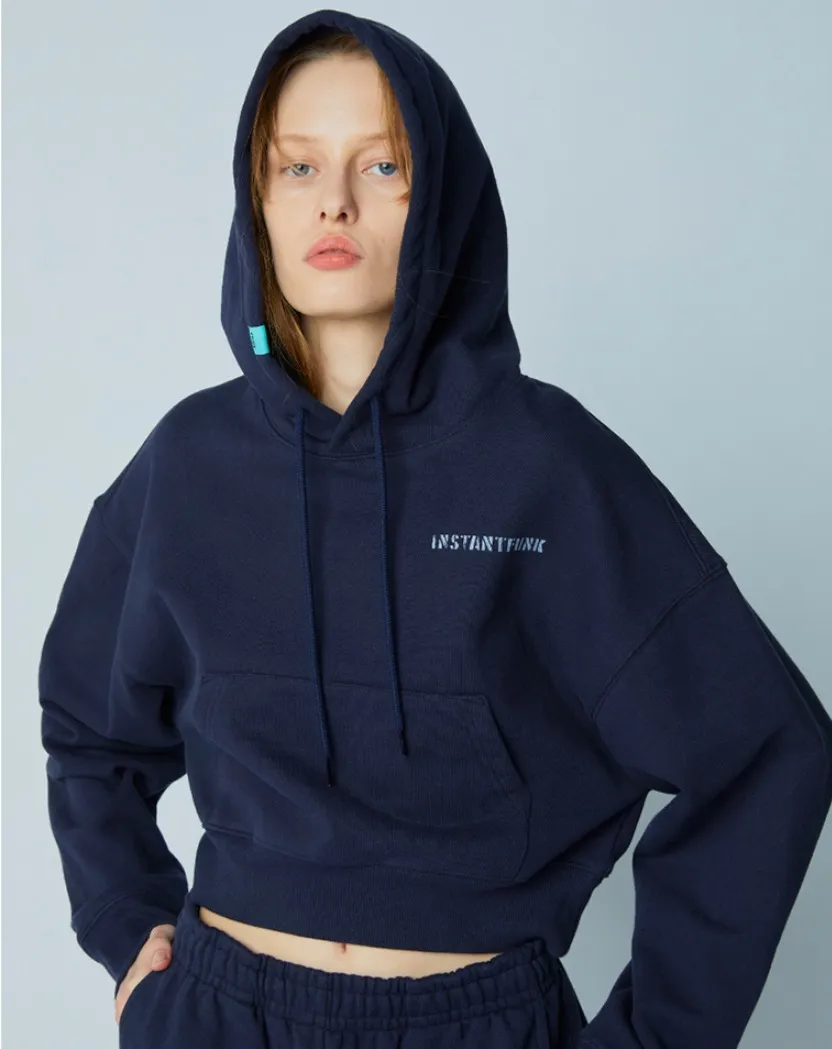 INSTANTFUNK  |Unisex Street Style Logo Hoodies