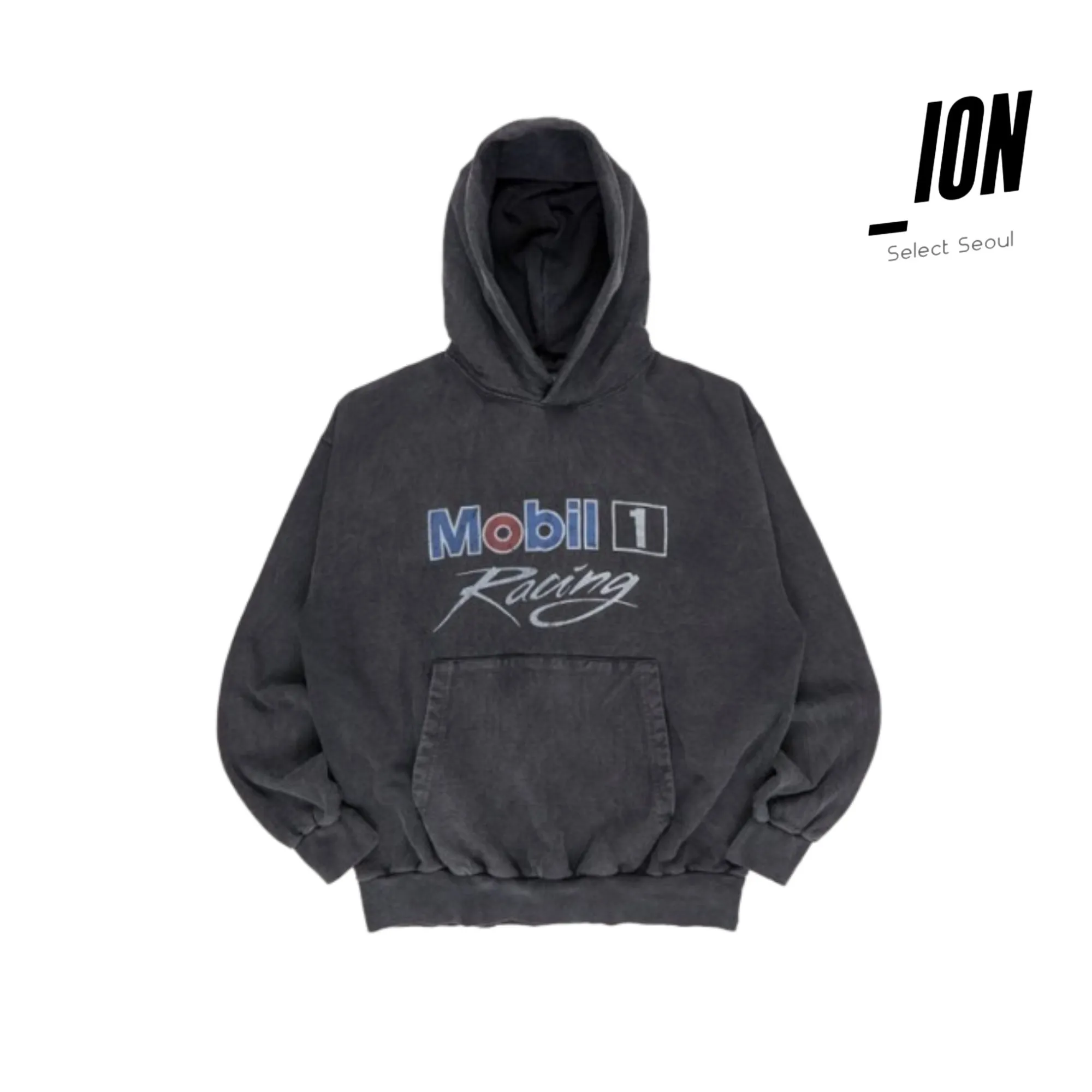 IONSEOUL  |Unisex Street Style Oversized Logo Hoodies