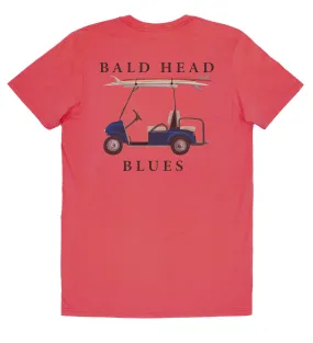 Island Tee - Short Sleeve Golf Cart - Red