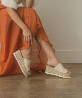 Ivy - Espadrille Platform Slide