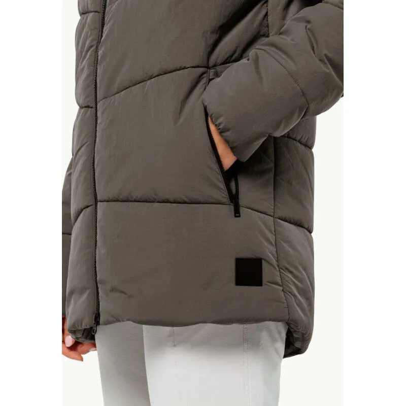 Jack Wolfskin  Karolinger Long Jacket - Parka - Donna