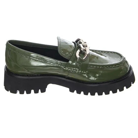 Jeffrey Campbell Recess Dusty Green Loafer Shoes