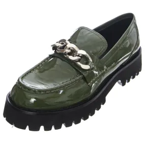 Jeffrey Campbell Recess Dusty Green Loafer Shoes