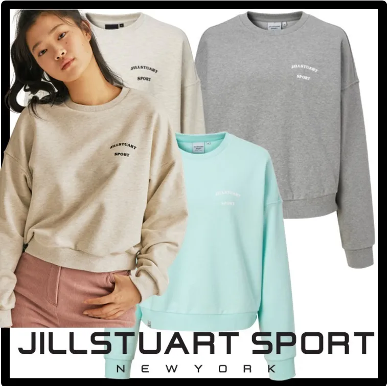 JILLSTUART  |Street Style Logo Hoodies & Sweatshirts