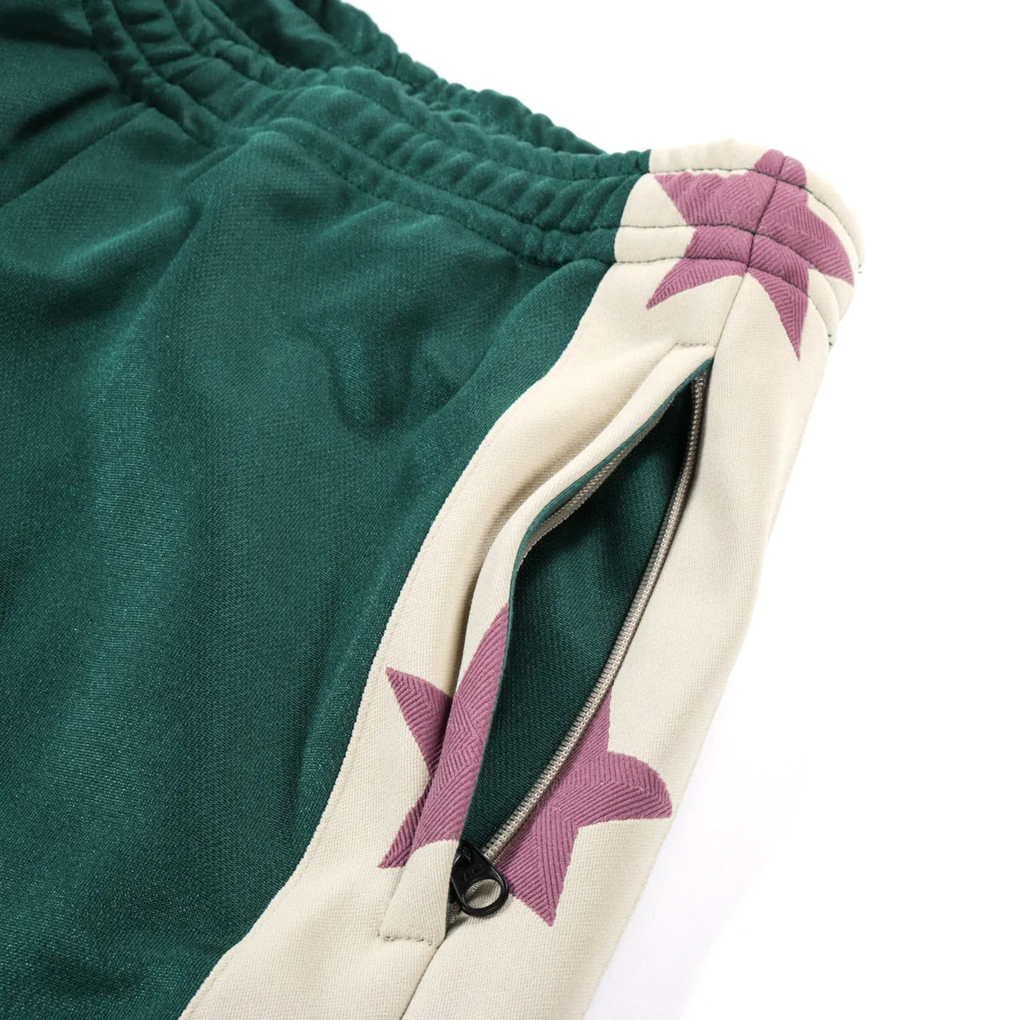 KAPITAL STUNT MAN & WOMAN TRACK PANTS GREEN