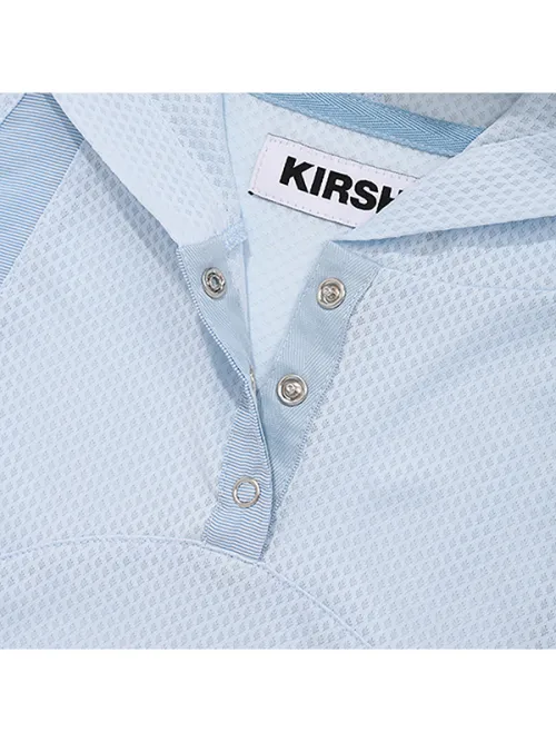 KIRSH  |[ KIRSH ]★COLOR MIX SLIM FIT SHORT SLEEVE HOODIE