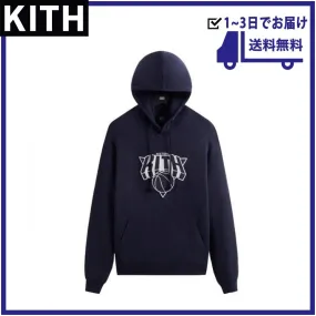 KITH NYC  |Stripes Unisex Street Style Cotton Logo Hoodies