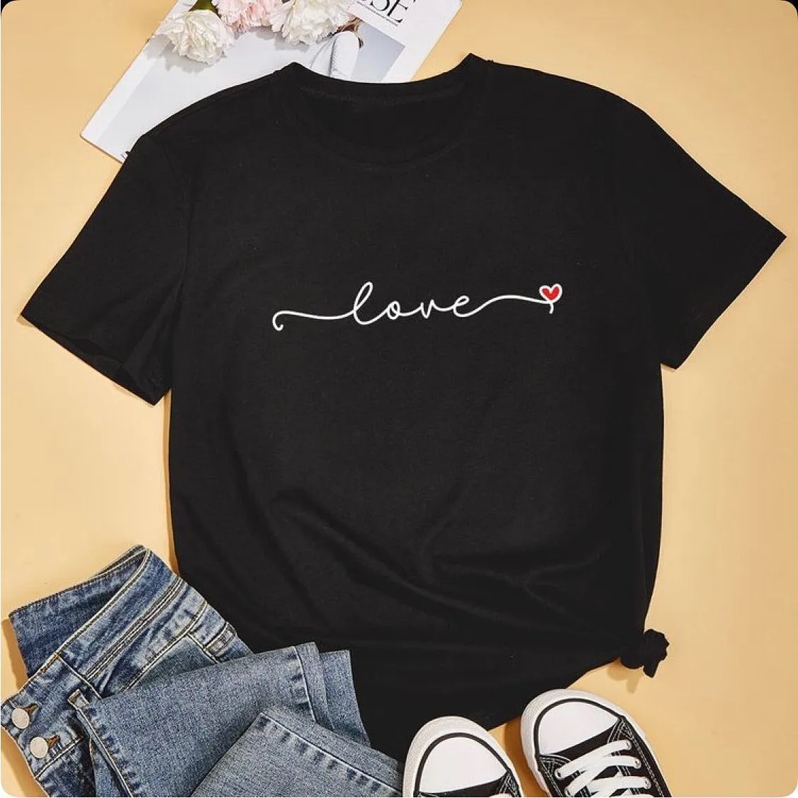 Love Printed T-Shirt