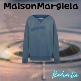 Maison Margiela  |Street Style Plain Cotton Logo Designers Hoodies