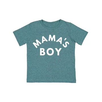 Mama's Boy / Teal Tee