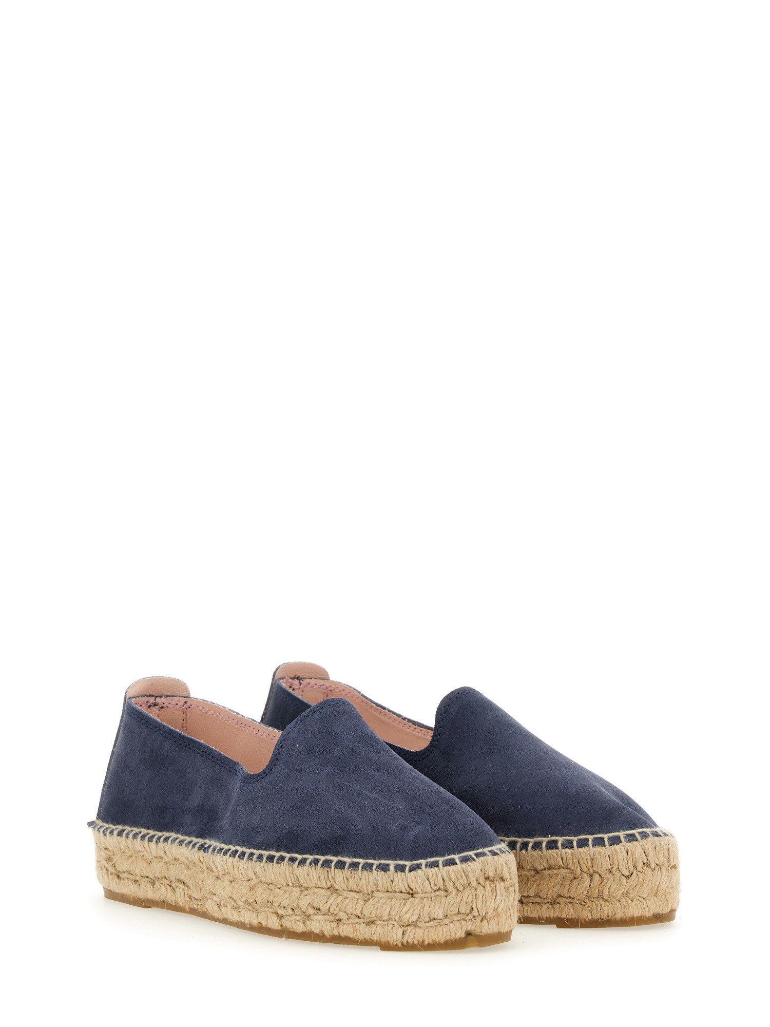 MANEBI    LEATHER ESPADRILLE