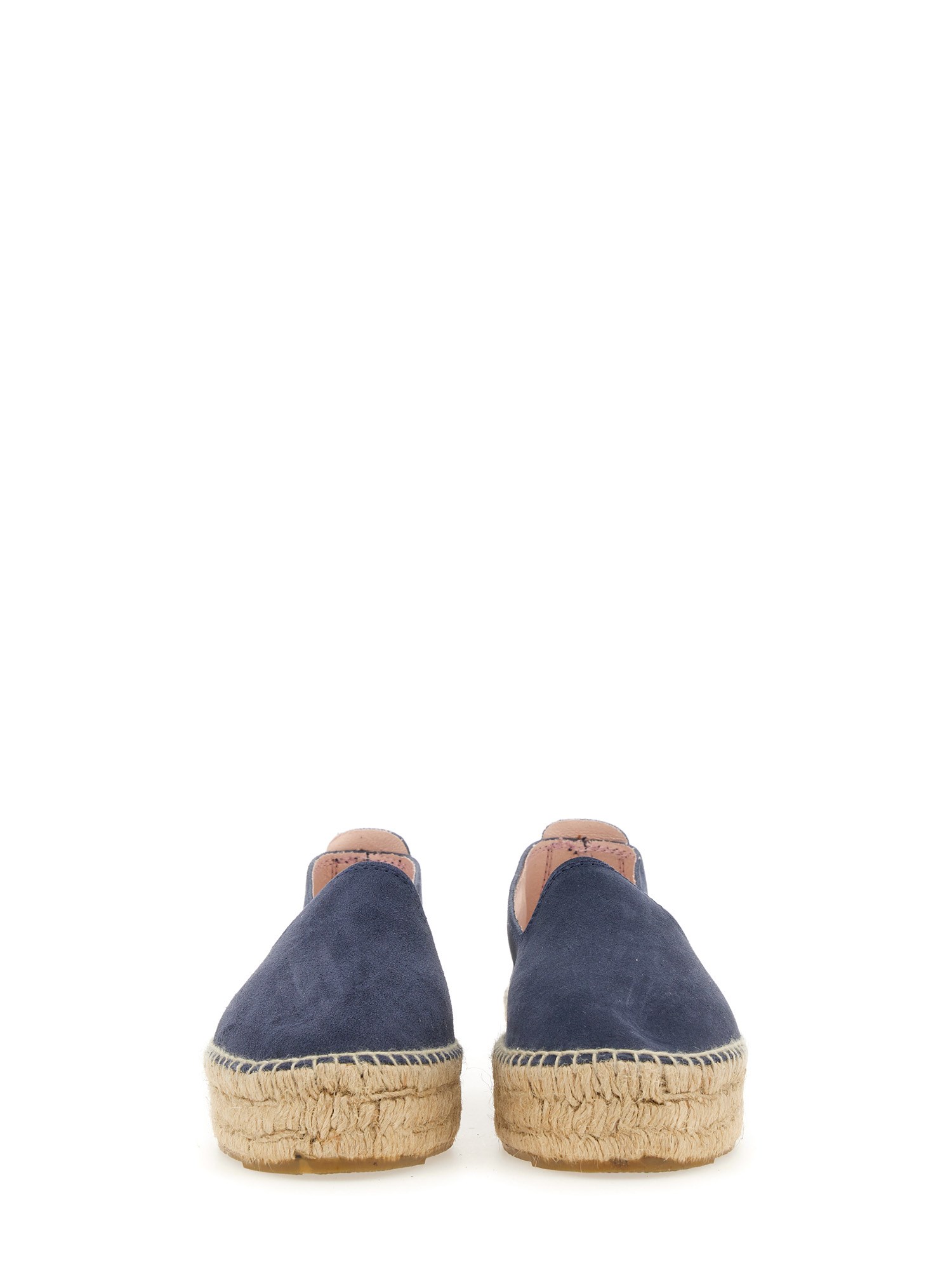 MANEBI    LEATHER ESPADRILLE