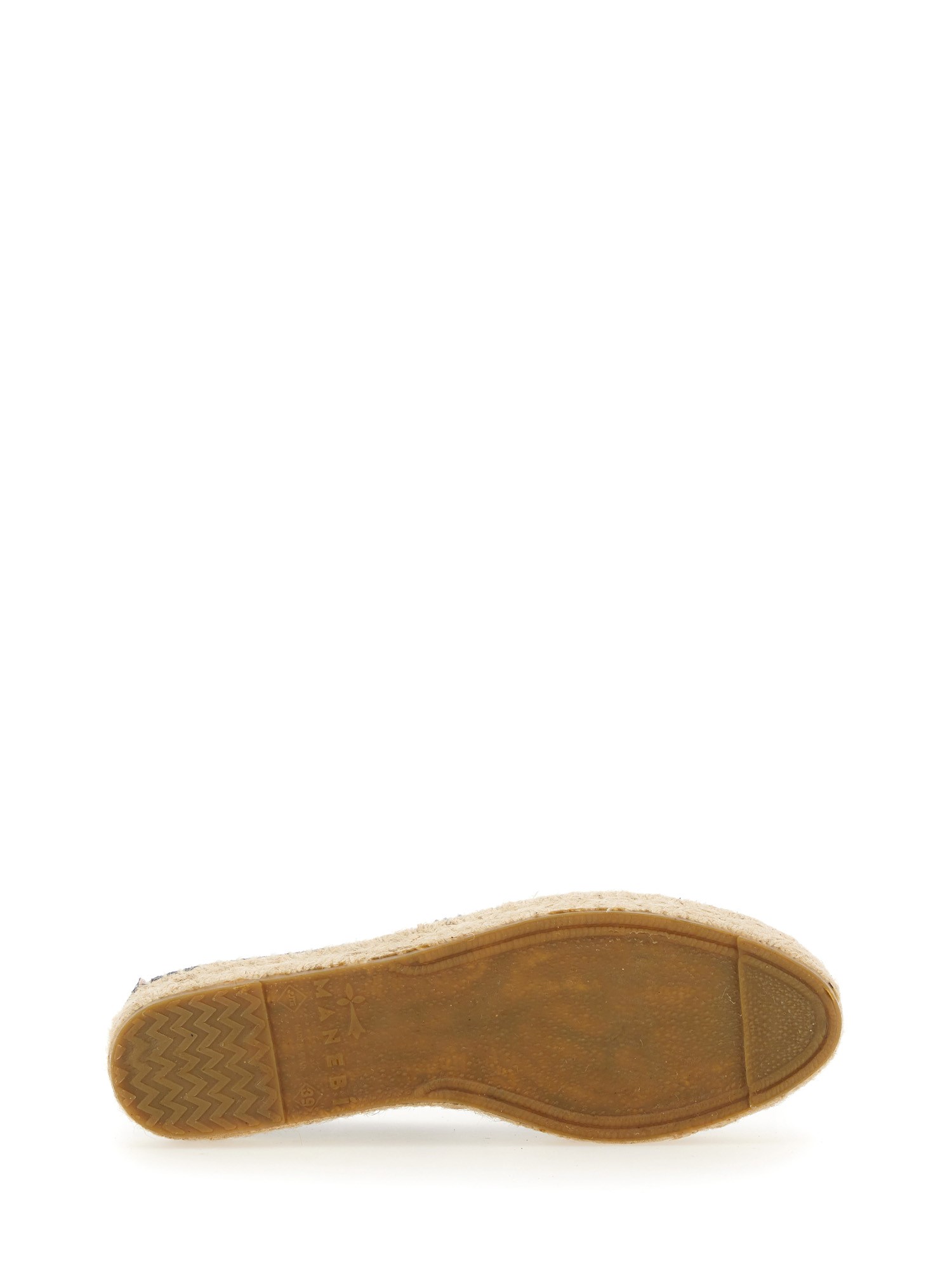 MANEBI    LEATHER ESPADRILLE