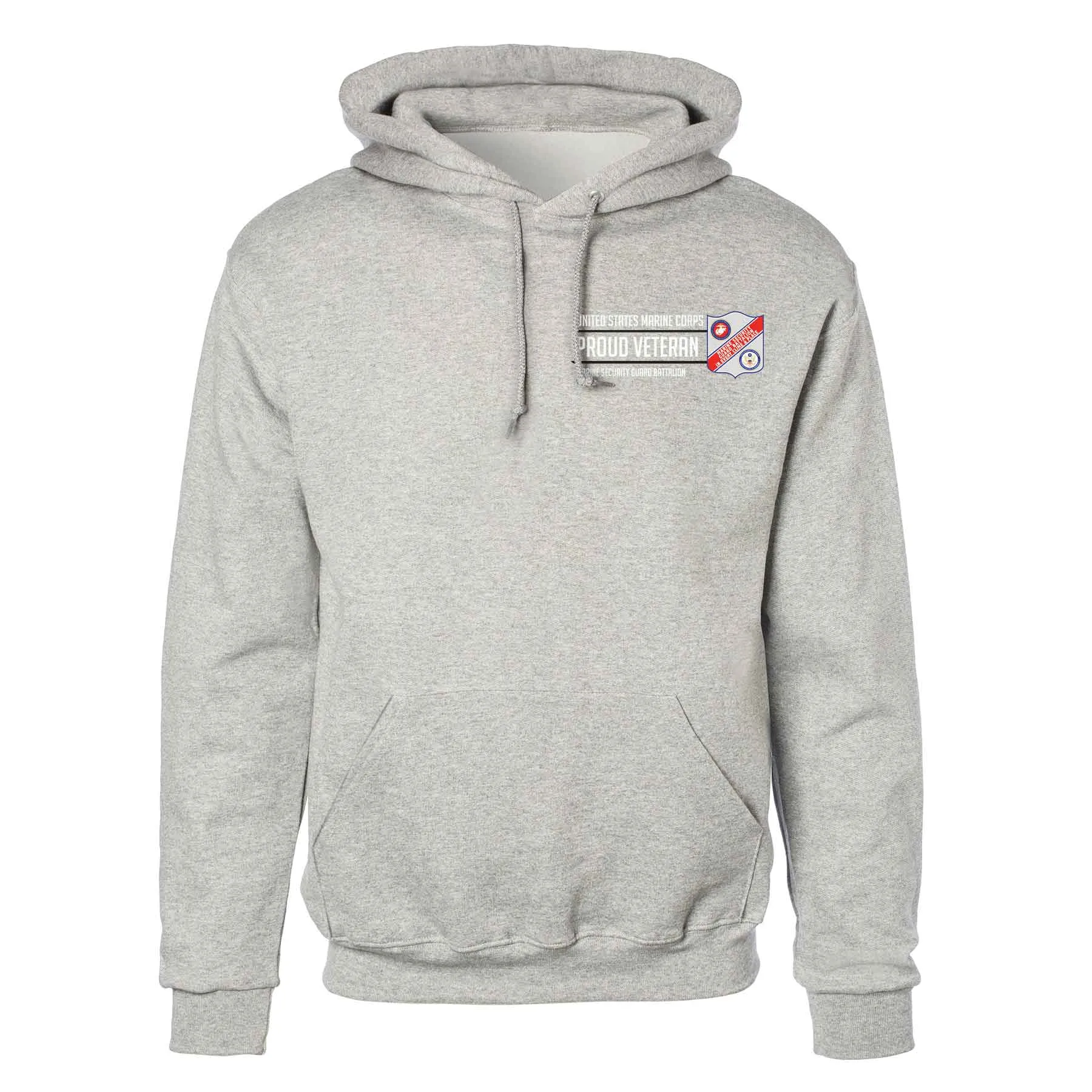 Marine Security Guard Proud Veteran Hoodie