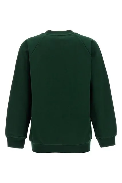 MARNI  |Crew Neck Cotton Logo Hoodies & Sweatshirts