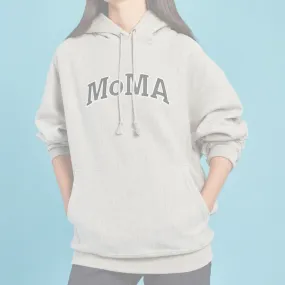 MoMA  |Unisex Street Style Long Sleeves Cotton Logo Hoodies