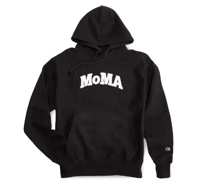 MoMA  |Unisex Street Style Plain Logo Hoodies & Sweatshirts