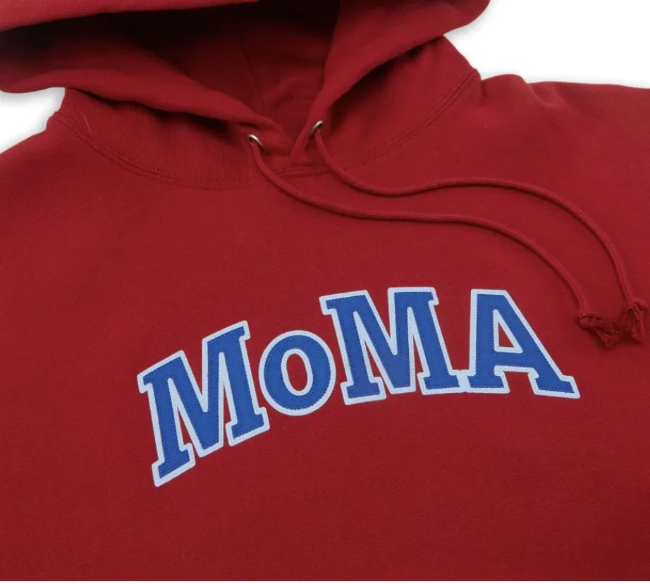 MoMA  |Unisex Street Style Plain Logo Hoodies & Sweatshirts