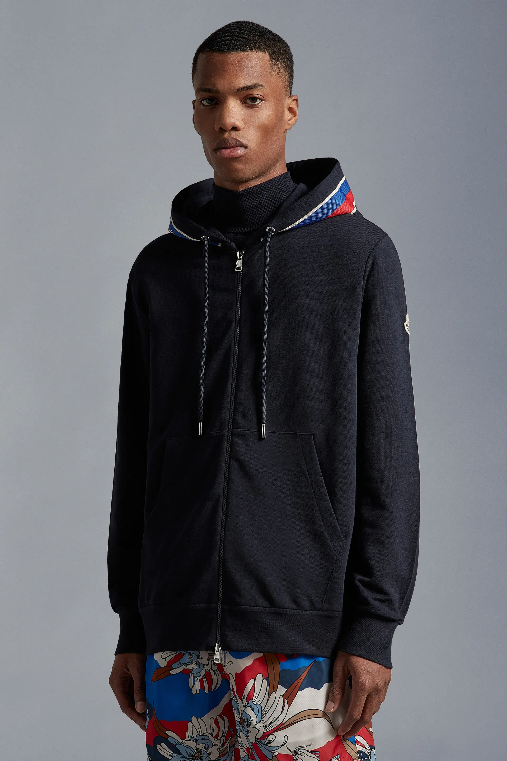 MONCLER  |Street Style Long Sleeves Plain Logo