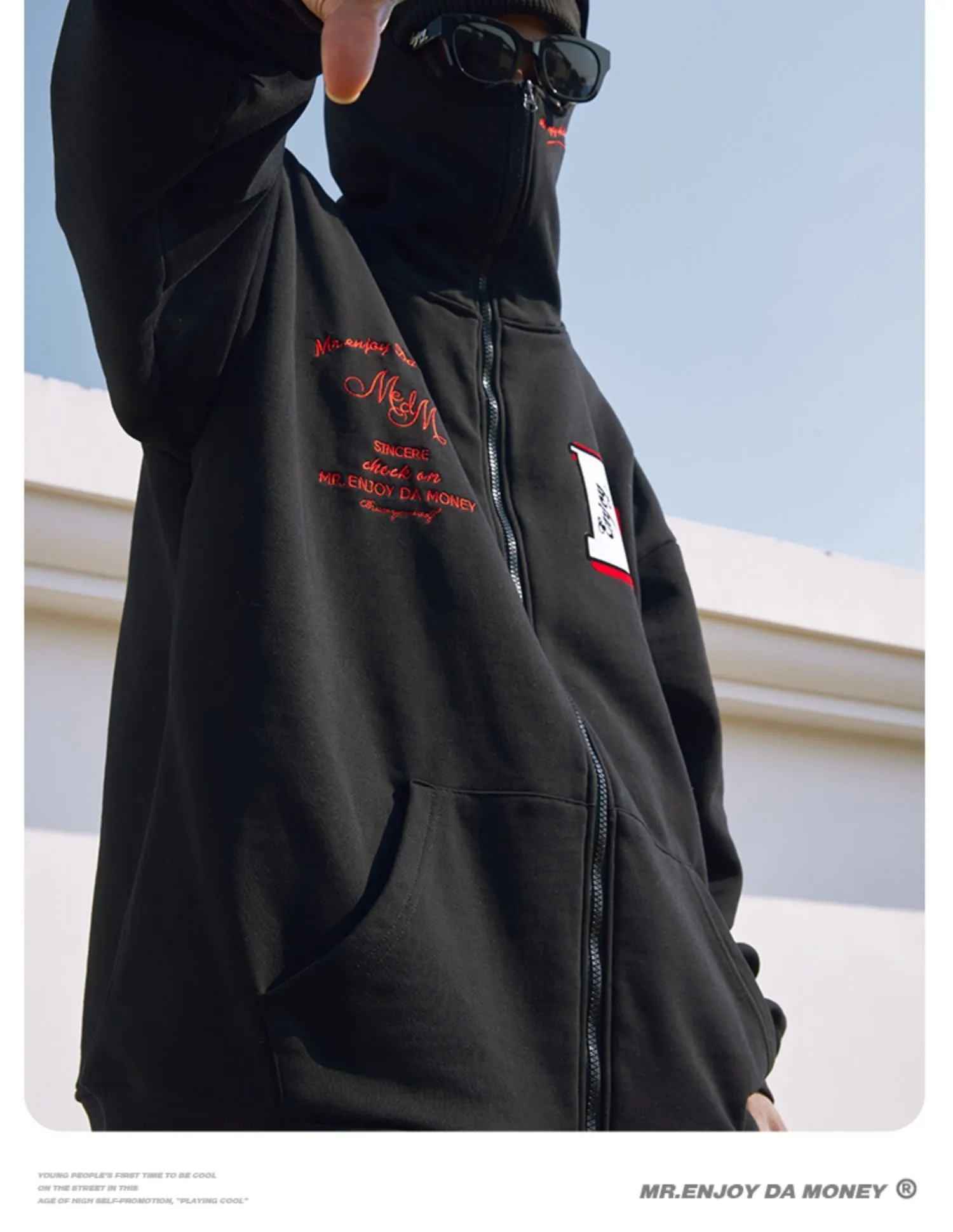 MR. ENJOY DA MONEY  |Unisex Street Style Hoodies