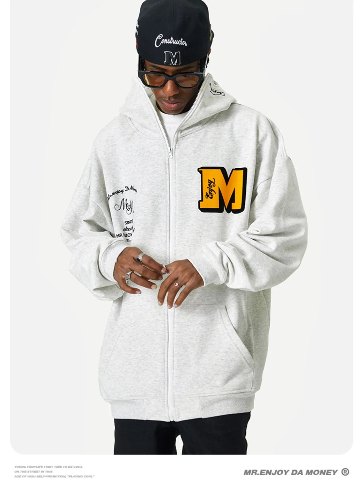 MR. ENJOY DA MONEY  |Unisex Street Style Hoodies