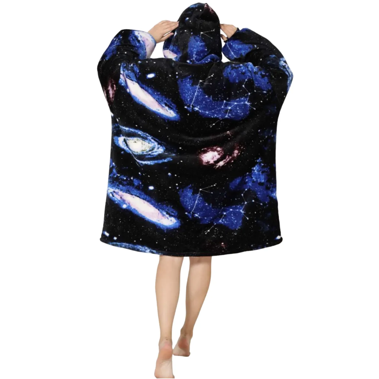 My Snuggy - Adult Dark Galaxy Hoodie Blanket