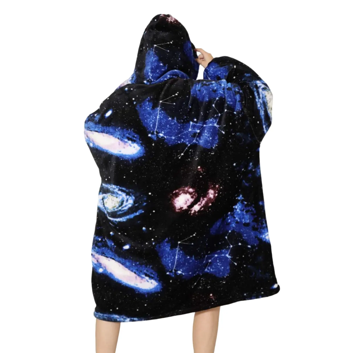 My Snuggy - Adult Dark Galaxy Hoodie Blanket