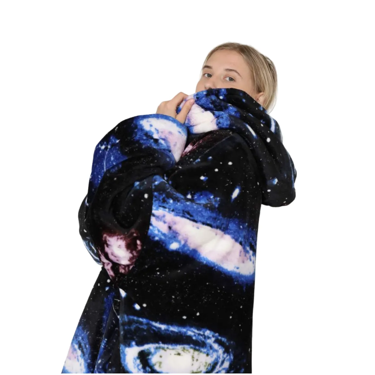 My Snuggy - Adult Dark Galaxy Hoodie Blanket