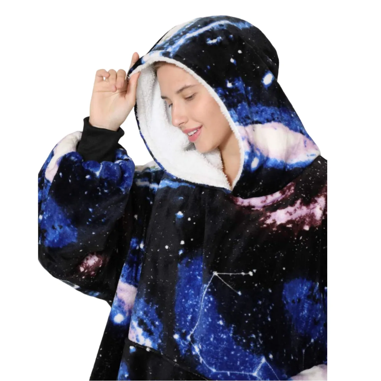 My Snuggy - Adult Dark Galaxy Hoodie Blanket