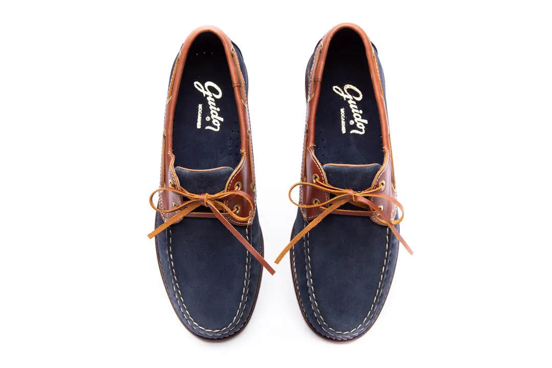 Nautical 1050 Blue Suede