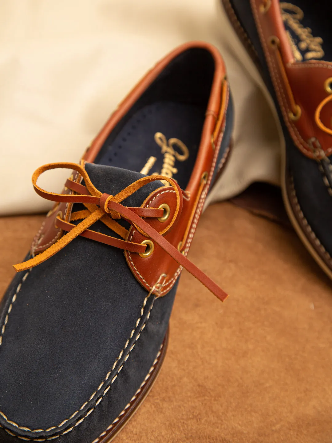 Nautical 1050 Blue Suede