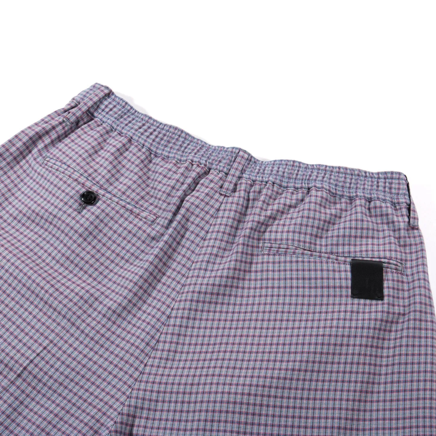 N.HOOLYWOOD 2211-PT07 EASY PANTS RED CHECK