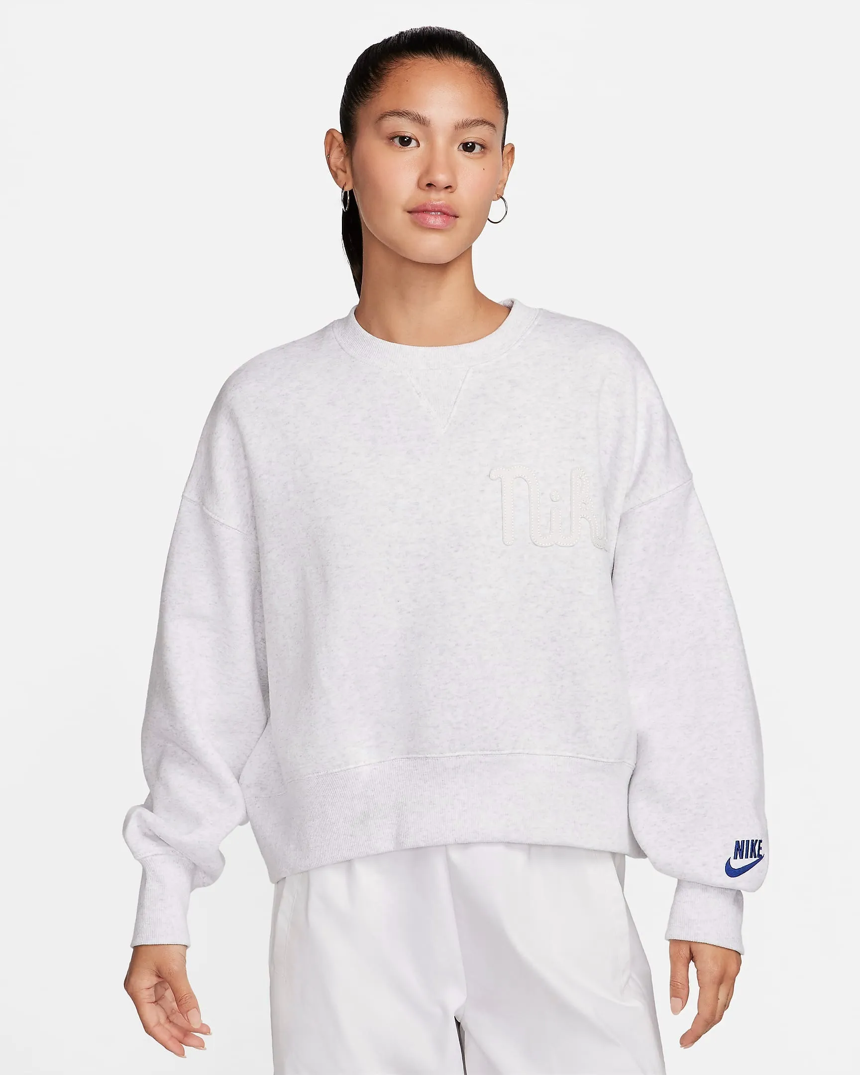 Nike  |Unisex Street Style Plain Cotton Logo Hoodies & Sweatshirts