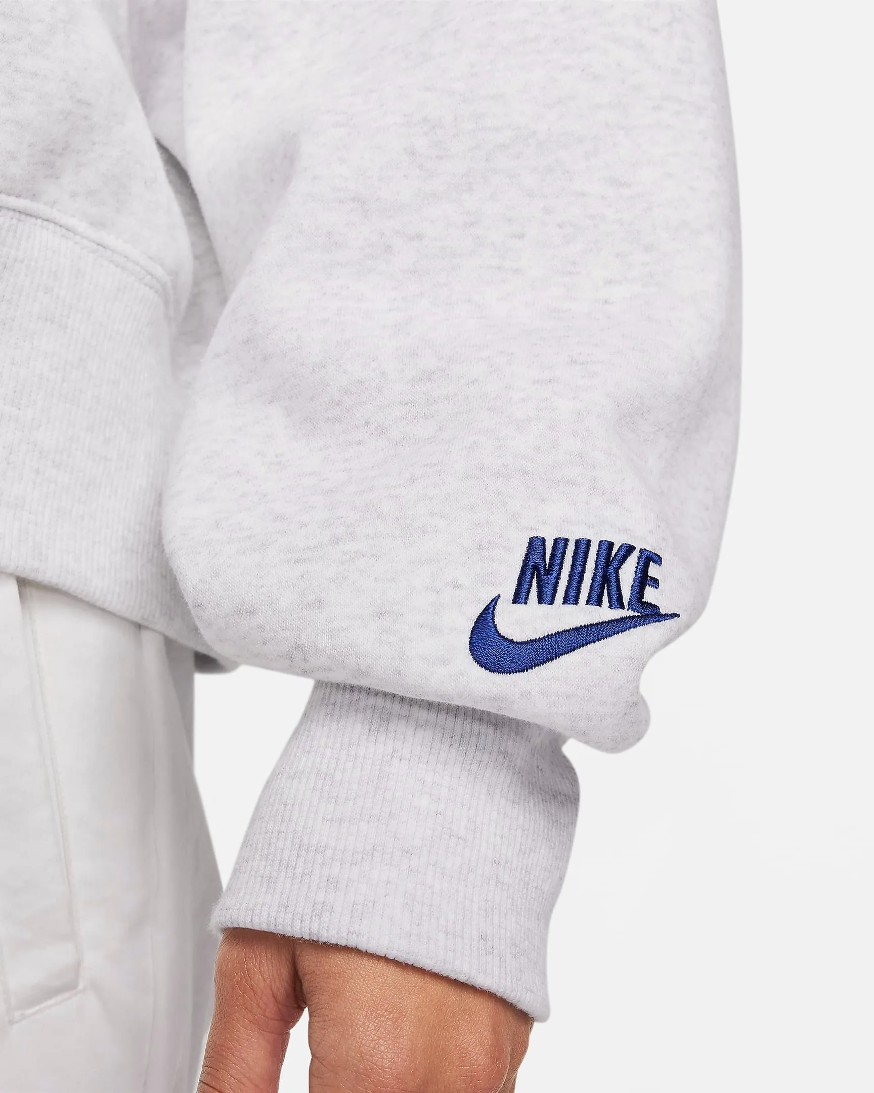 Nike  |Unisex Street Style Plain Cotton Logo Hoodies & Sweatshirts