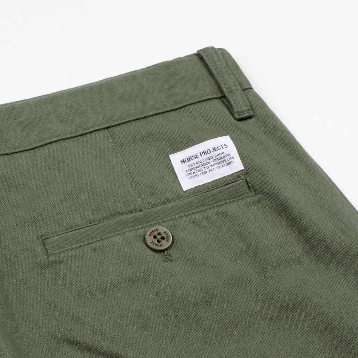 Norse Projects - Aros Heavy Chino - Dried Olive