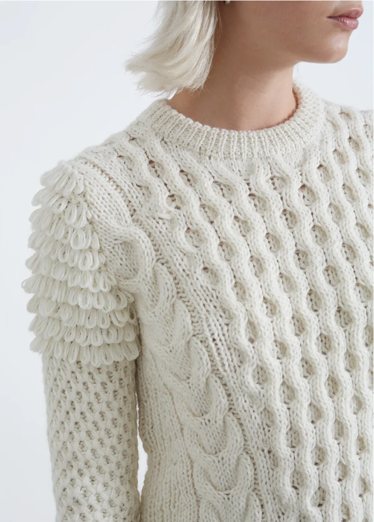 Nyla Sweater -  Ivory 