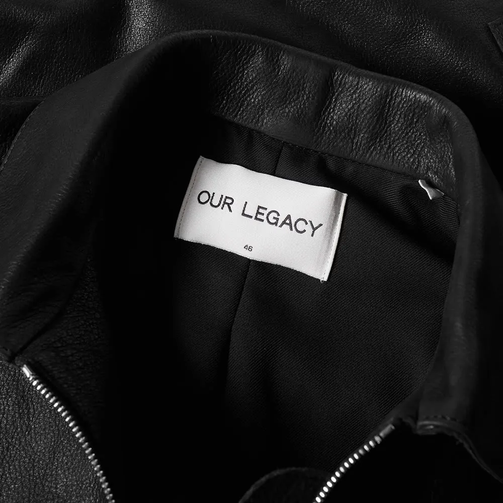 Our Legacy Ton Up Jacket IIBlack Oil