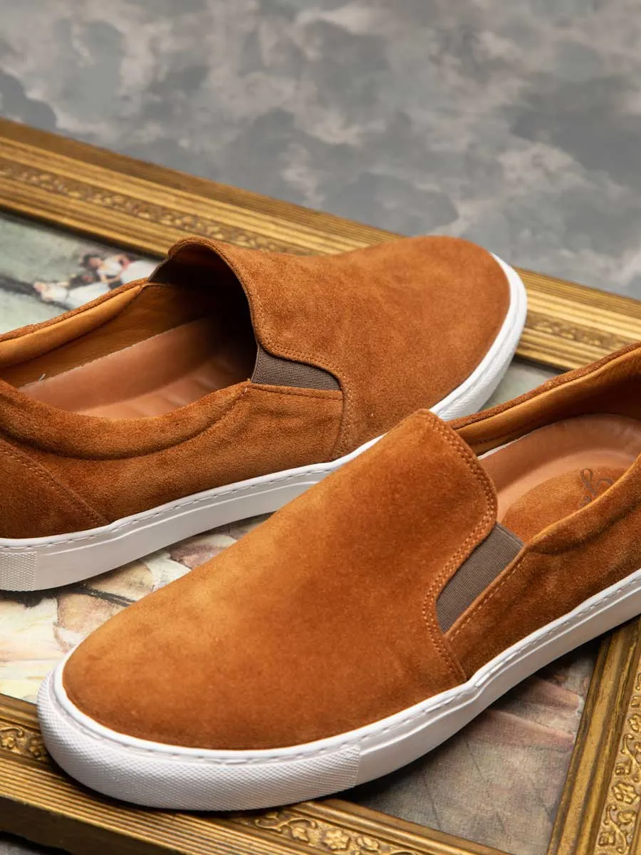 Pancha 1057 Tan Suede