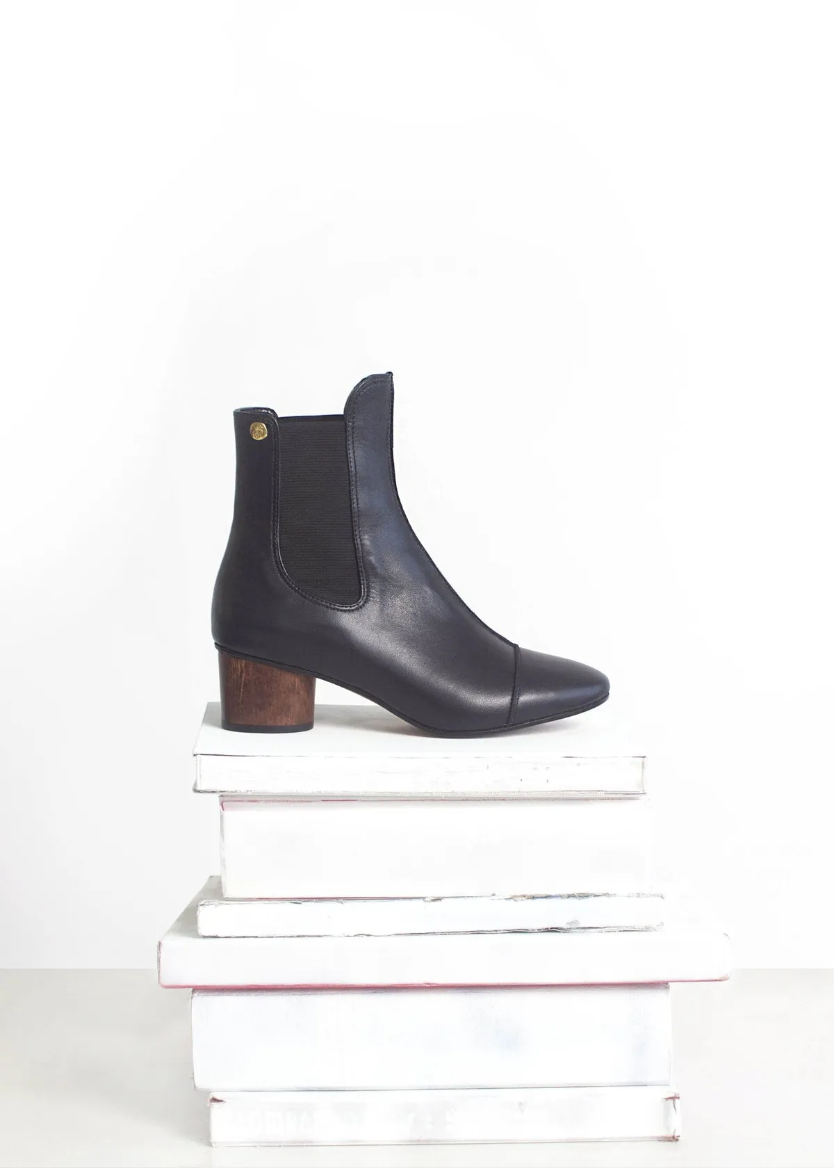 Patti Heel Boots - Blackbird